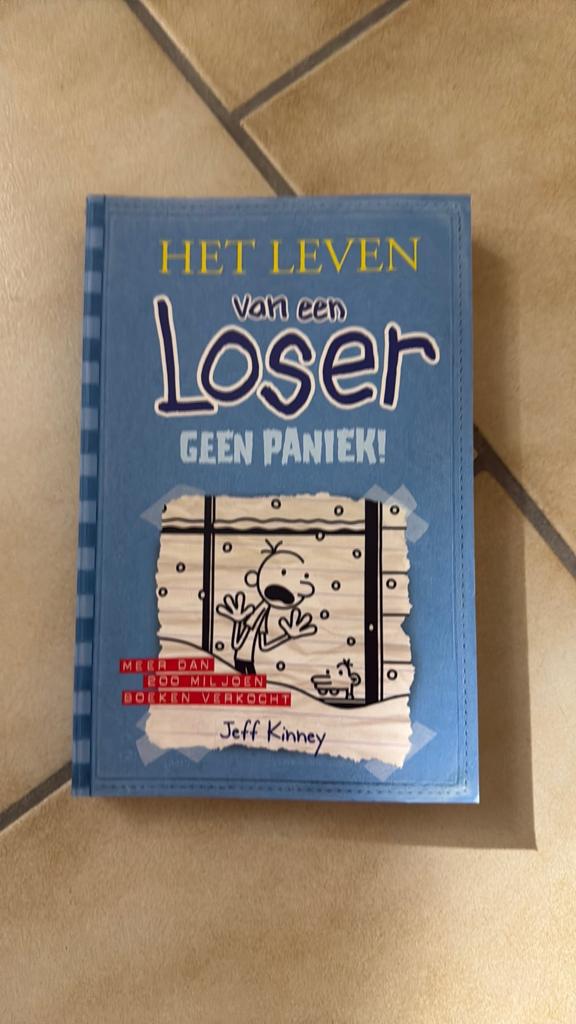 Jeff Kinney - Geen paniek!, Livres, Livres pour enfants | Jeunesse | 10 à 12 ans, Utilisé, Enlèvement