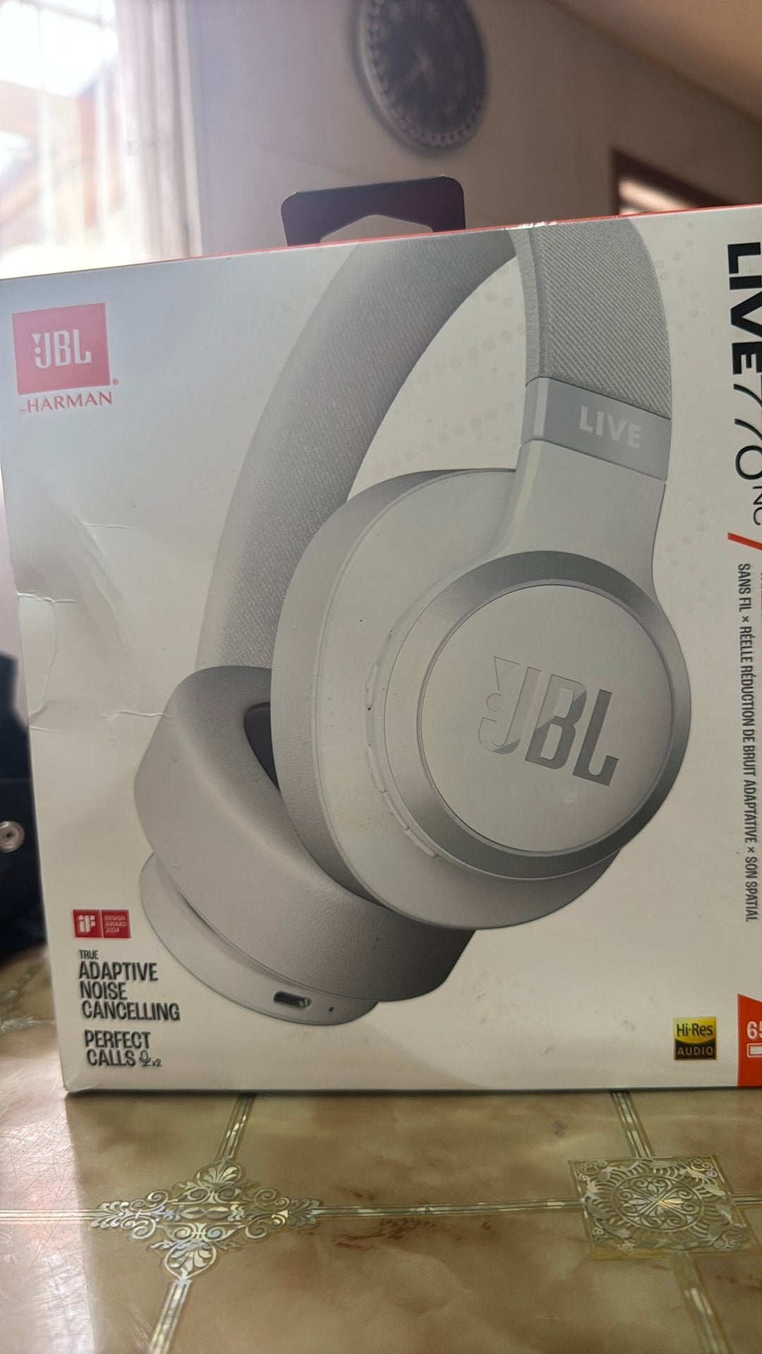 Jbl harman  live 770nc, TV, Hi-fi & Vidéo, Casques audio, Enlèvement, Comme neuf, JBL