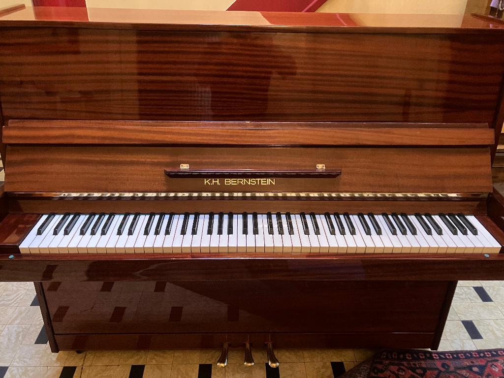 buffetpiano K.H. Bernstein, Enlèvement, Comme neuf, Brun, Piano