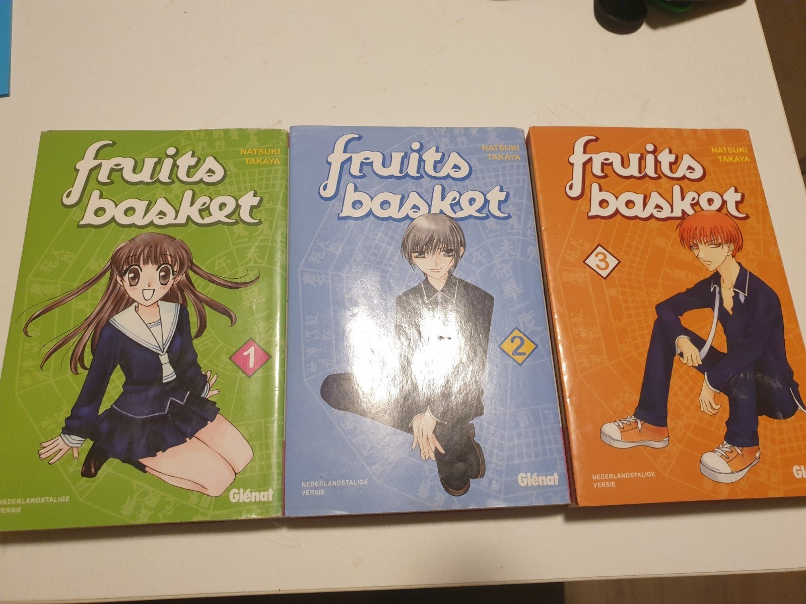 3 x NATSUKI TAKAYA Fruits basket 1-2-3 NL versie MANGA, Gelezen, Ophalen of Verzenden, Japan (Manga), Meerdere comics