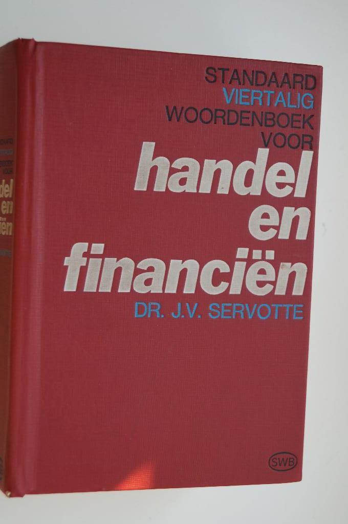 Viertalig woordenboek voor Handel en Financiën, Livres, Dictionnaires, Enlèvement ou Envoi, Français