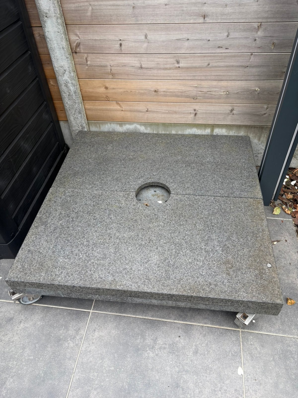 Parasolvoet, Tuin en Terras, Tuinmeubel-accessoires, Ophalen, Zo goed als nieuw