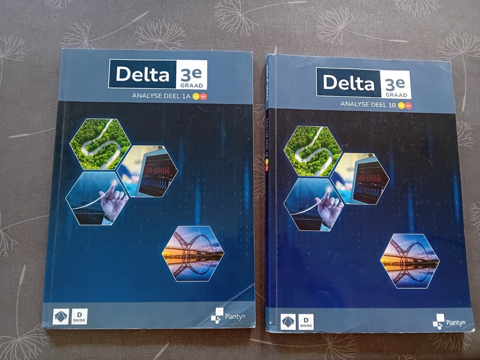 Delta 3e graad analyse leerboeken  deel 1A en deel 1B, Boeken, ASO, Wiskunde A, Plantyn, Ophalen of Verzenden