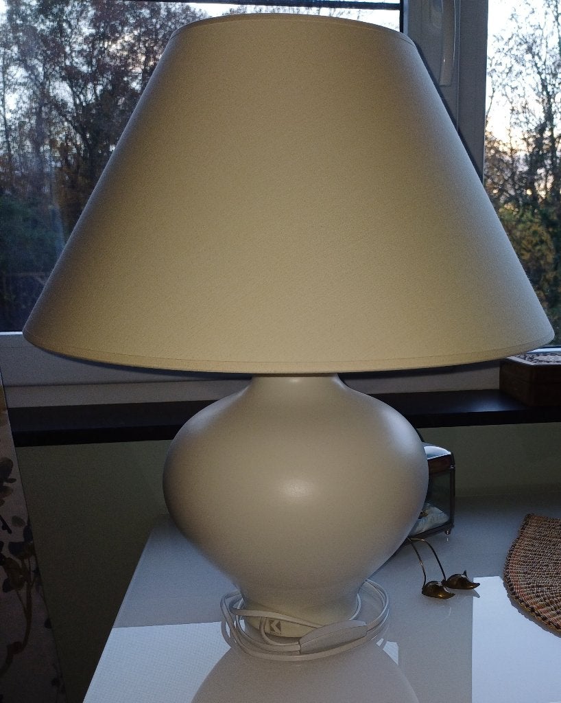 Lampe, Céramique, Enlèvement, Avec abat-jour, Classique