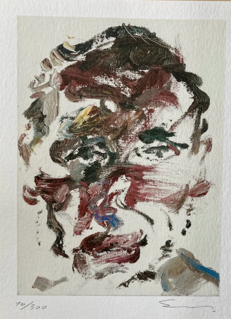 Sam Dillemans - luxe-editie met gesigneerde litho, Enlèvement ou Envoi, Lithographie, Portraits et figures, Édition limitée