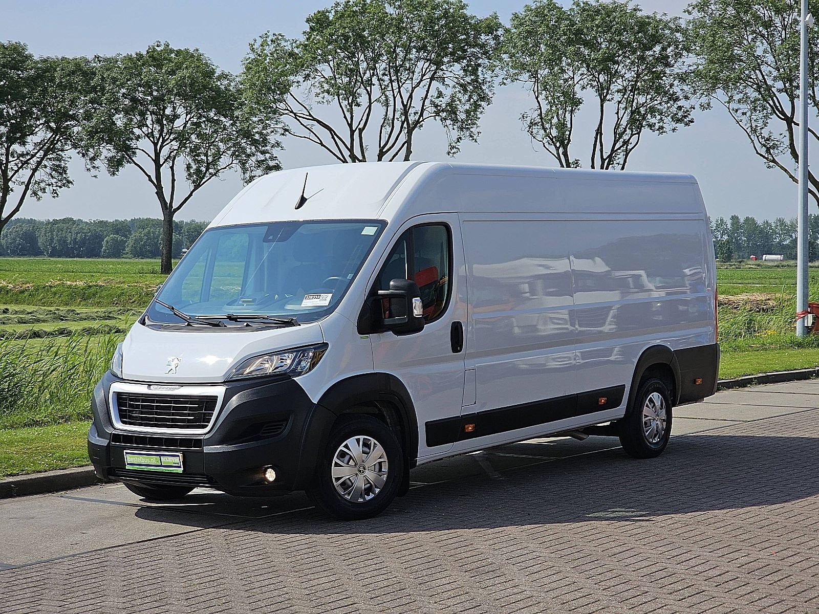 Peugeot Boxer 435 2.2 BlueHDi 165 L4H2 Zwaar Premium VF3YDCP, Voorwielaandrijving, Gebruikt, Wit, Bedrijf