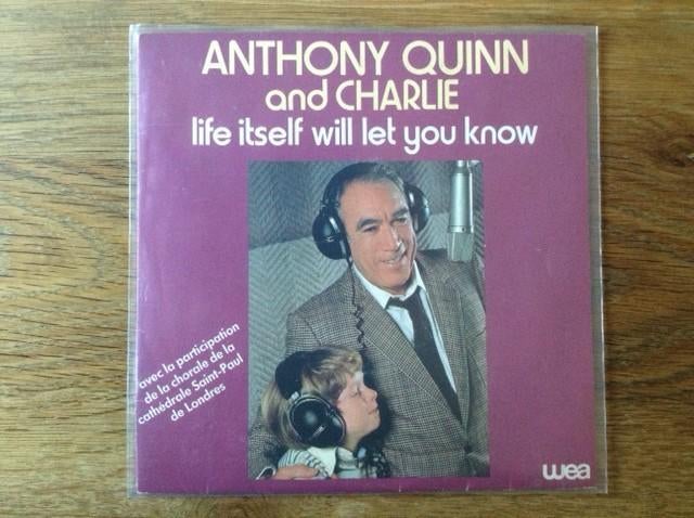single anthony quinn and charlie / toots thielemans, Housse de protection extérieure, Enlèvement ou Envoi, Pop