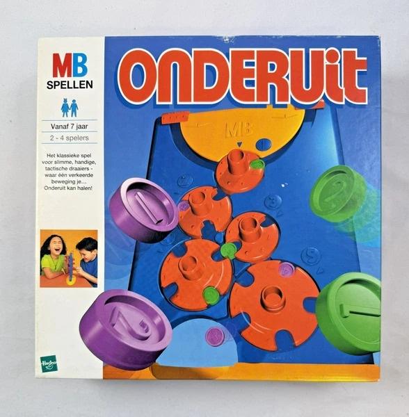 MB Onderuit Bordspel Klassieker vintage 1999 origineel spel, Verzenden, Zo goed als nieuw, MB