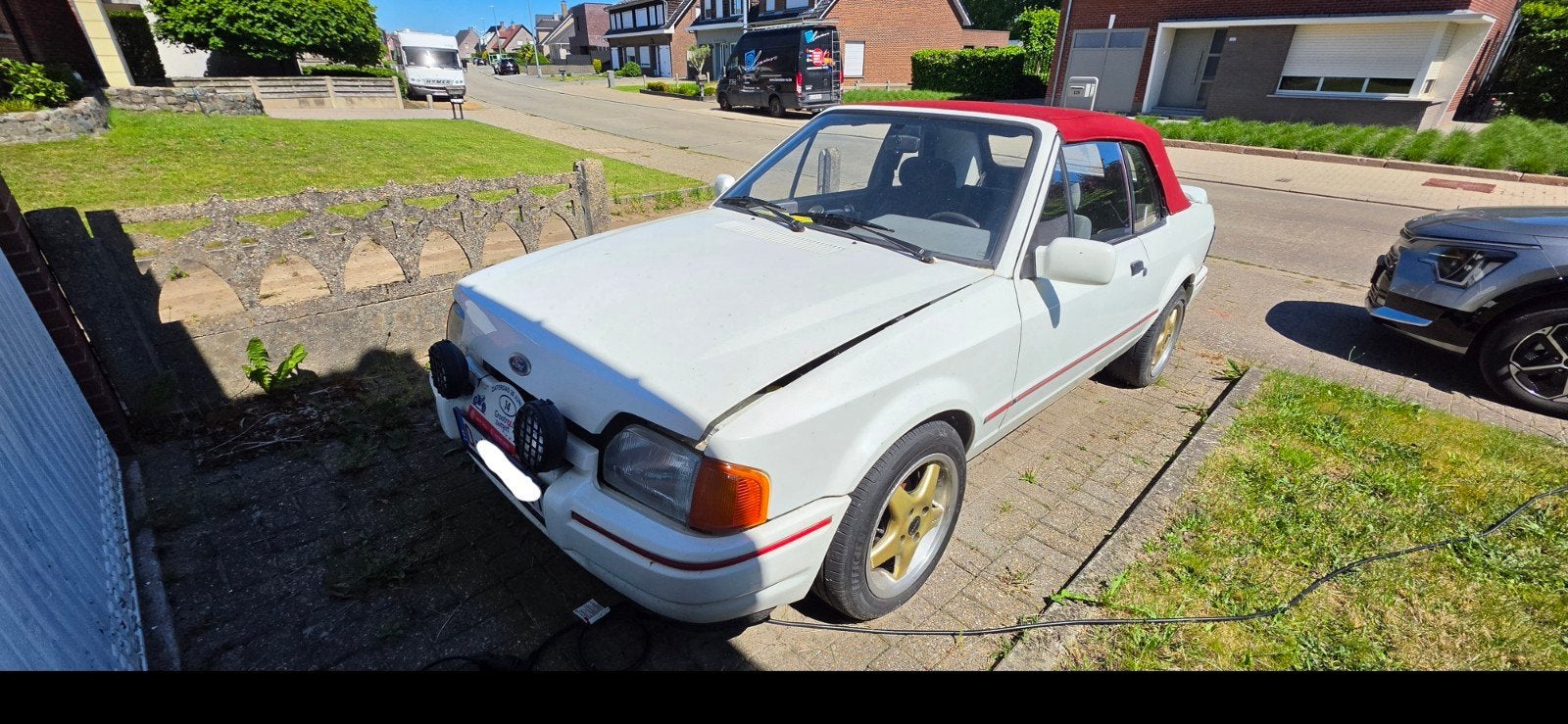 Oldtimer Ford escort cabrio Xr3i, Auto's, Ford, Particulier, Te koop, Escort
