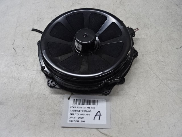 LUIDSPREKER Porsche 718 Boxster (982) (01-2016/-), Gebruikt, Porsche