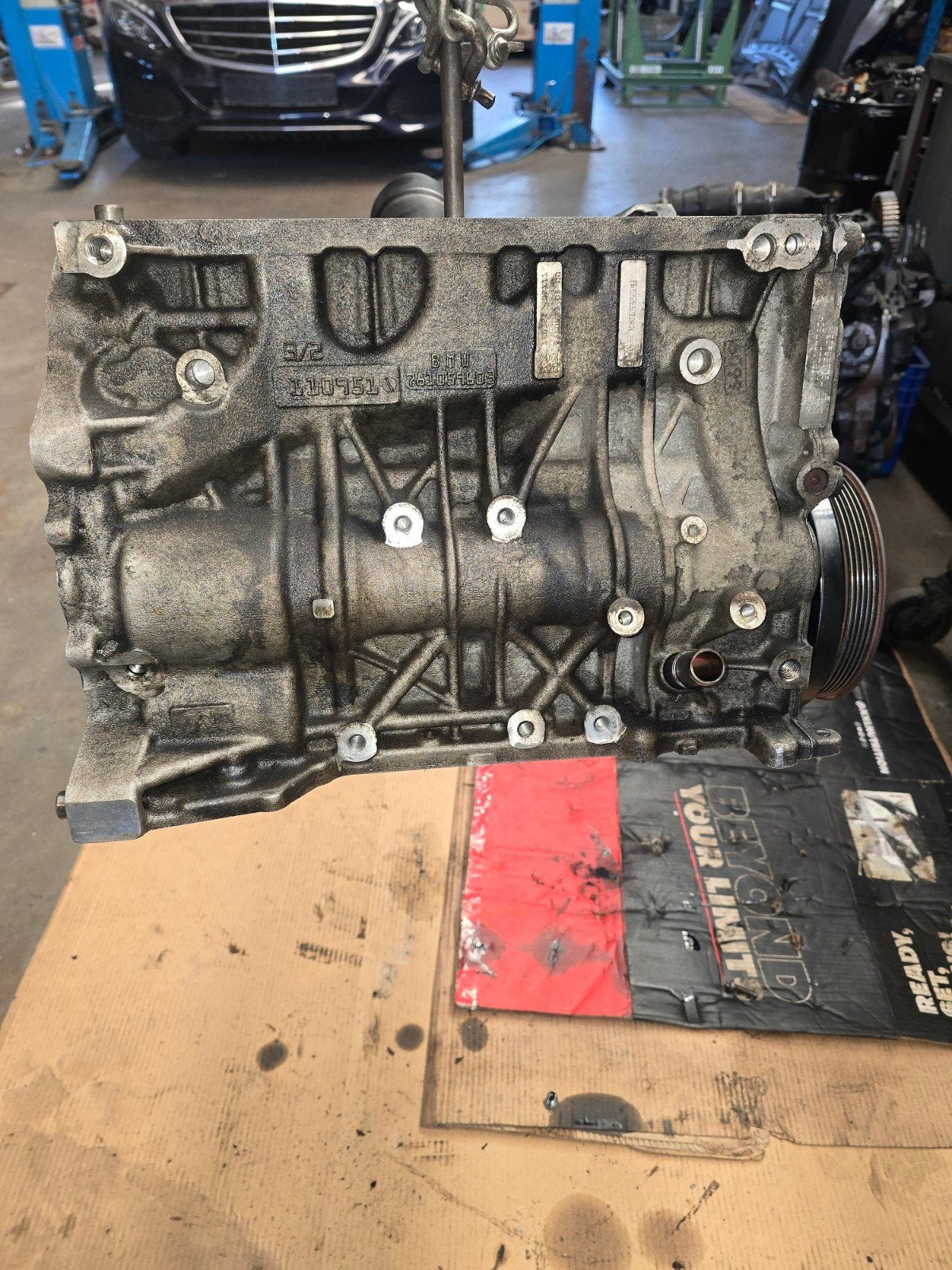 onderblok bmw 5 serie F10  N47D20C, Auto-onderdelen, Ophalen of Verzenden, BMW