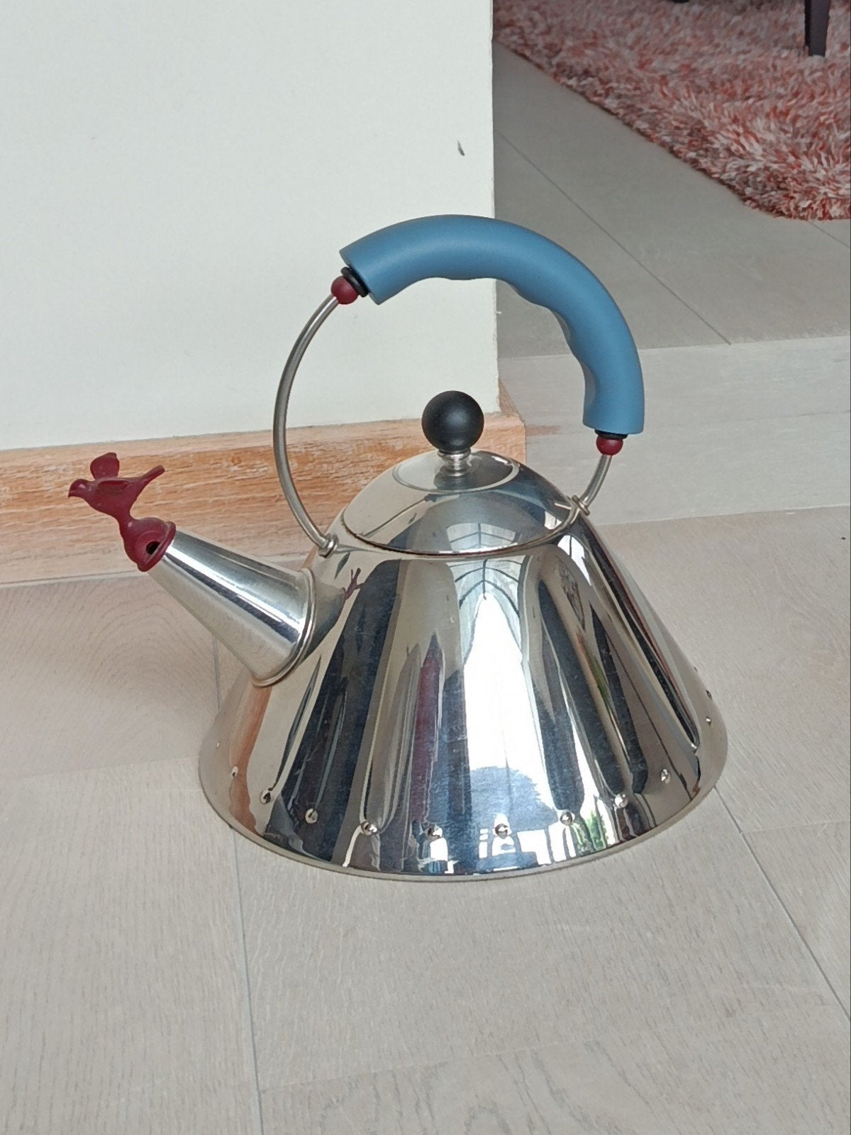 Alessi fluitketel, Ophalen