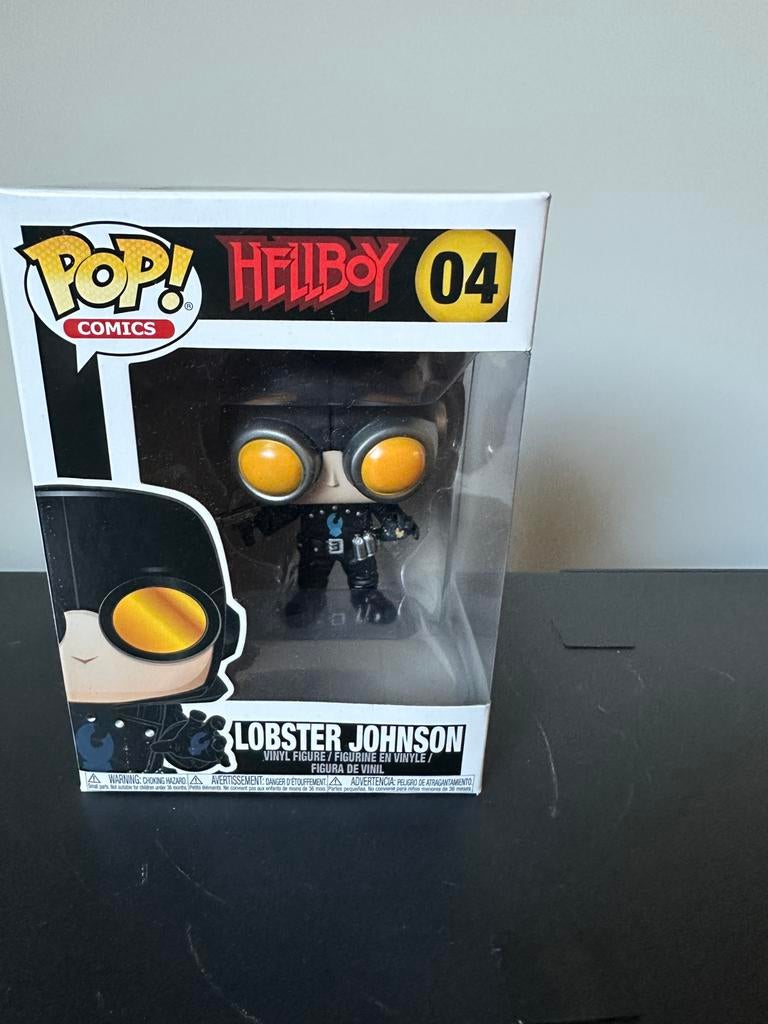 Funko Pop - Hellboy - Lobster Johnson 04  Marvel, Enlèvement ou Envoi, Neuf