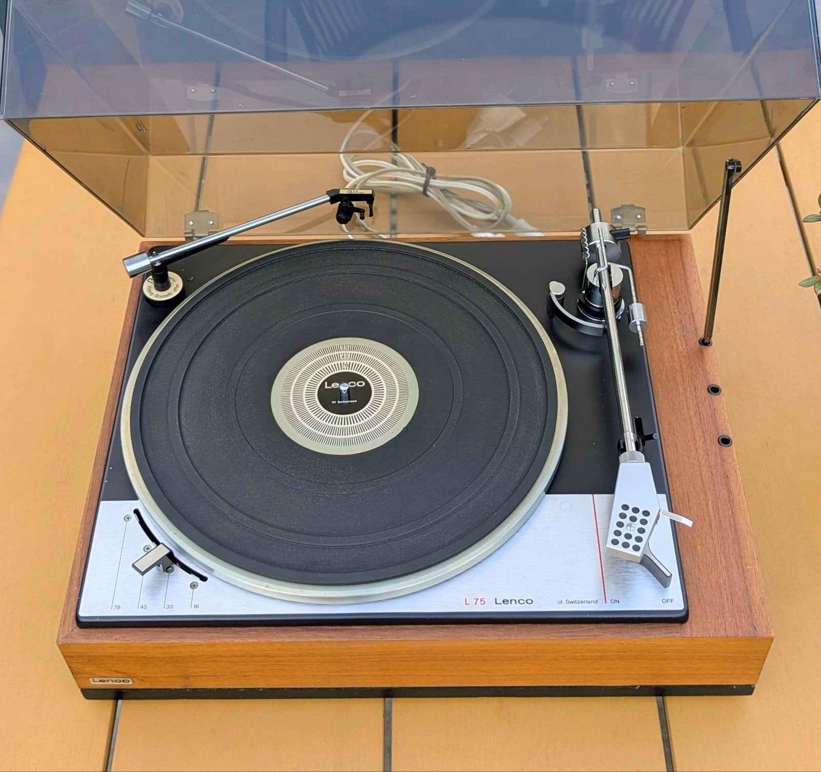 Lenco l75 klassieker volledig speelklaar, TV, Hi-fi & Vidéo, Tourne-disques, Enlèvement
