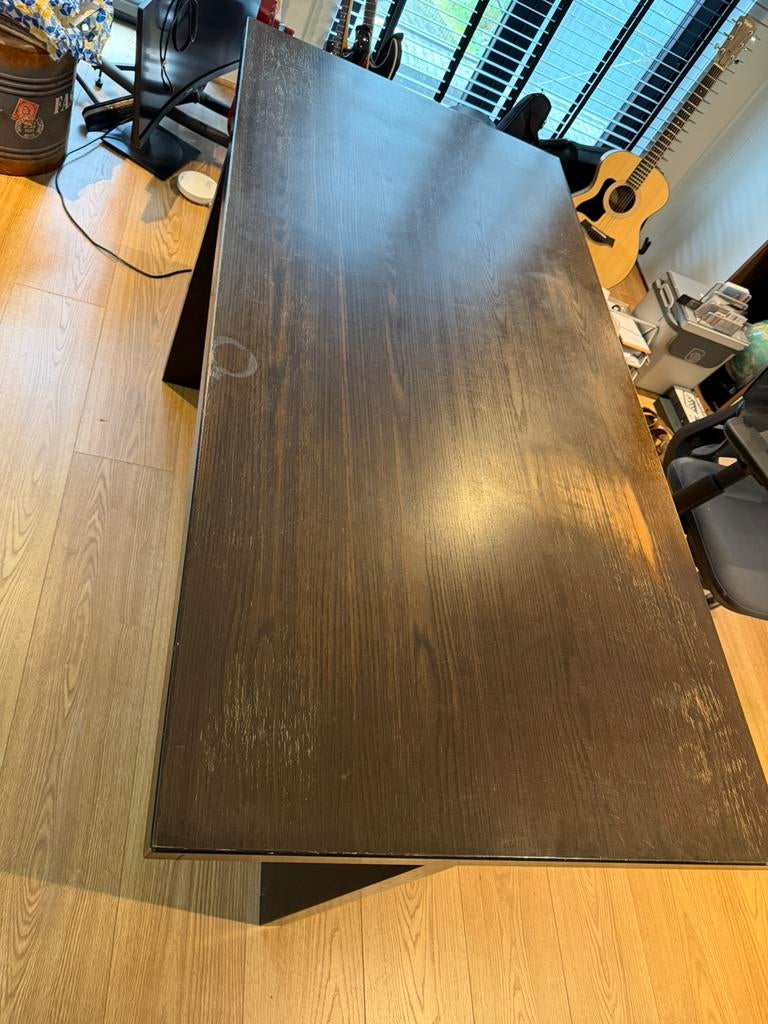 Degelijke bureau tafel, Huis en Inrichting, Bureaus, Ophalen, Gebruikt