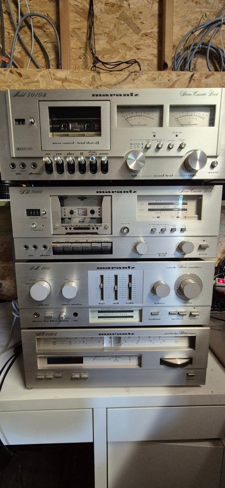 Groot lot van marantz, Audio, Tv en Foto, Stereoketens, Ophalen
