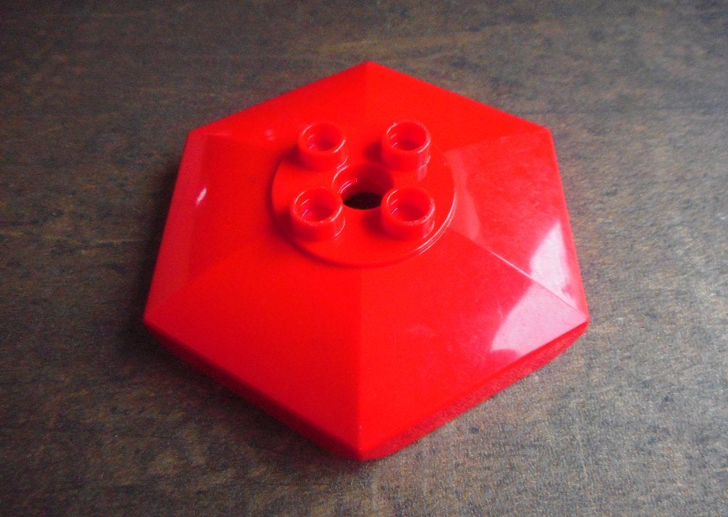Lego Duplo Furniture Umbrella Top Patio (zie foto's) 2, Ophalen of Verzenden, Gebruikt, Losse stenen, Duplo