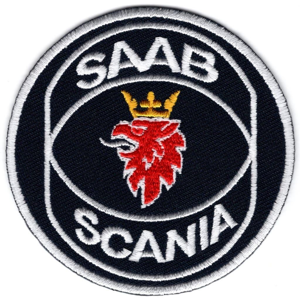 Saab Scania stoffen opstrijk patch embleem #3, Verzenden, Nieuw