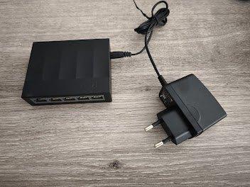 Tp-link Gigabit switch 5 port 1000mbs, Ophalen, Gebruikt