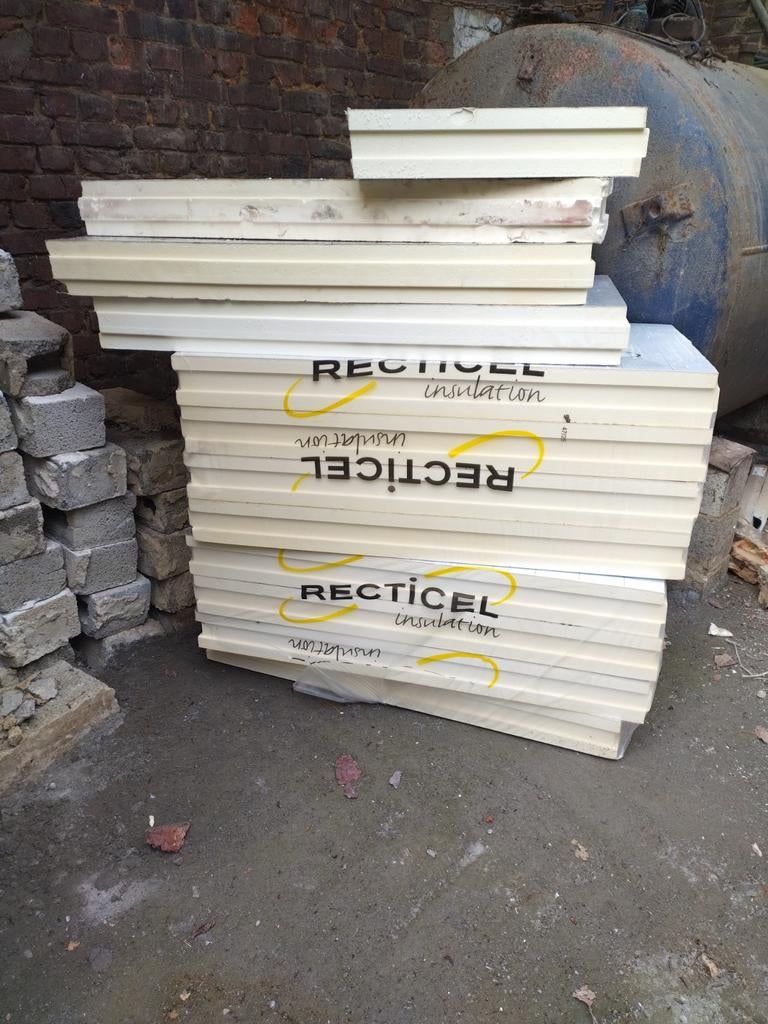 Recticel 120, Bricolage & Construction, Isolation & Étanchéité, Enlèvement