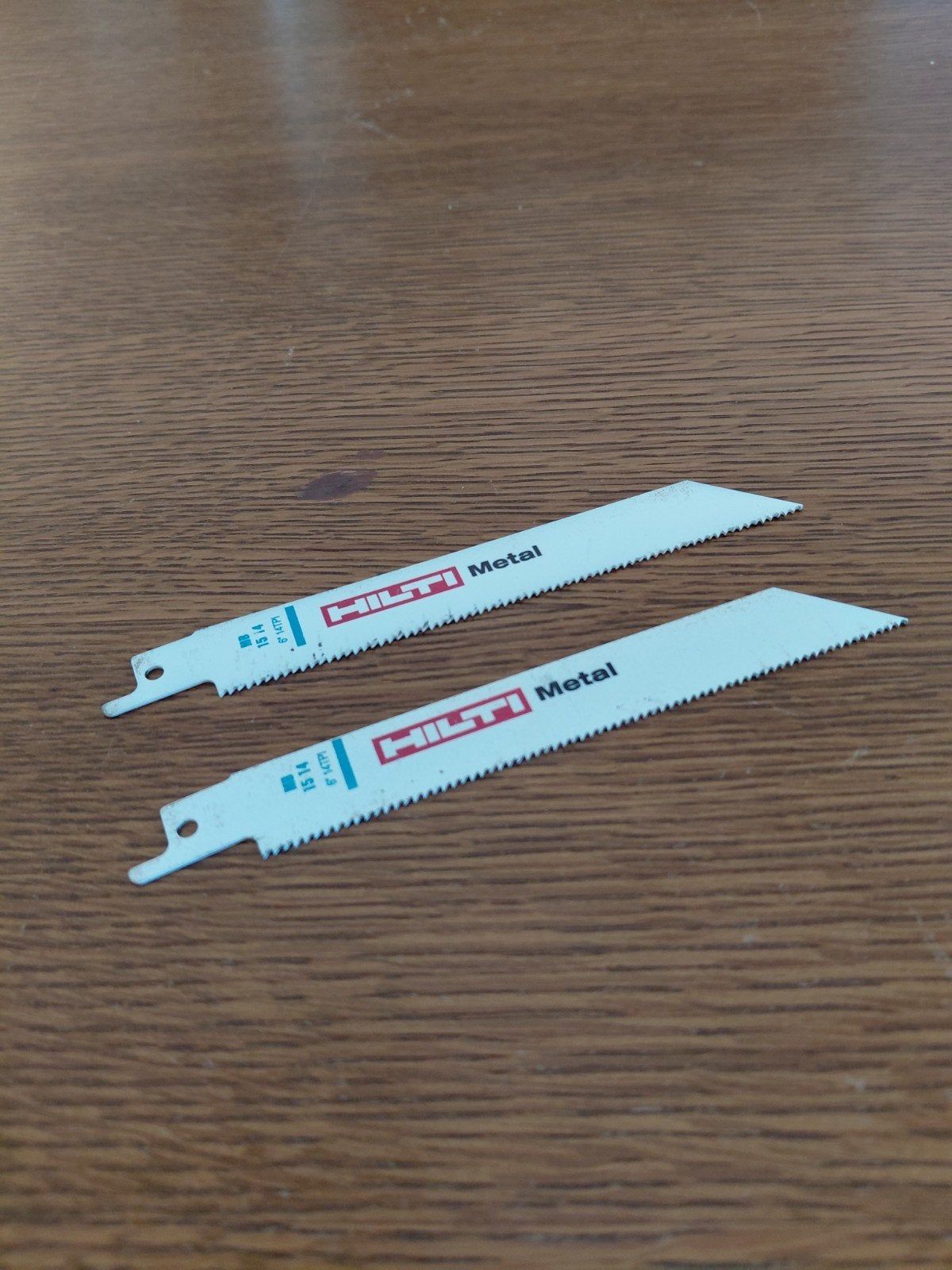 2 zaagbladen van hilti voor metaal, Doe-het-zelf en Bouw, Gereedschap | Zaagmachines, Ophalen of Verzenden, Nieuw, Overige typen