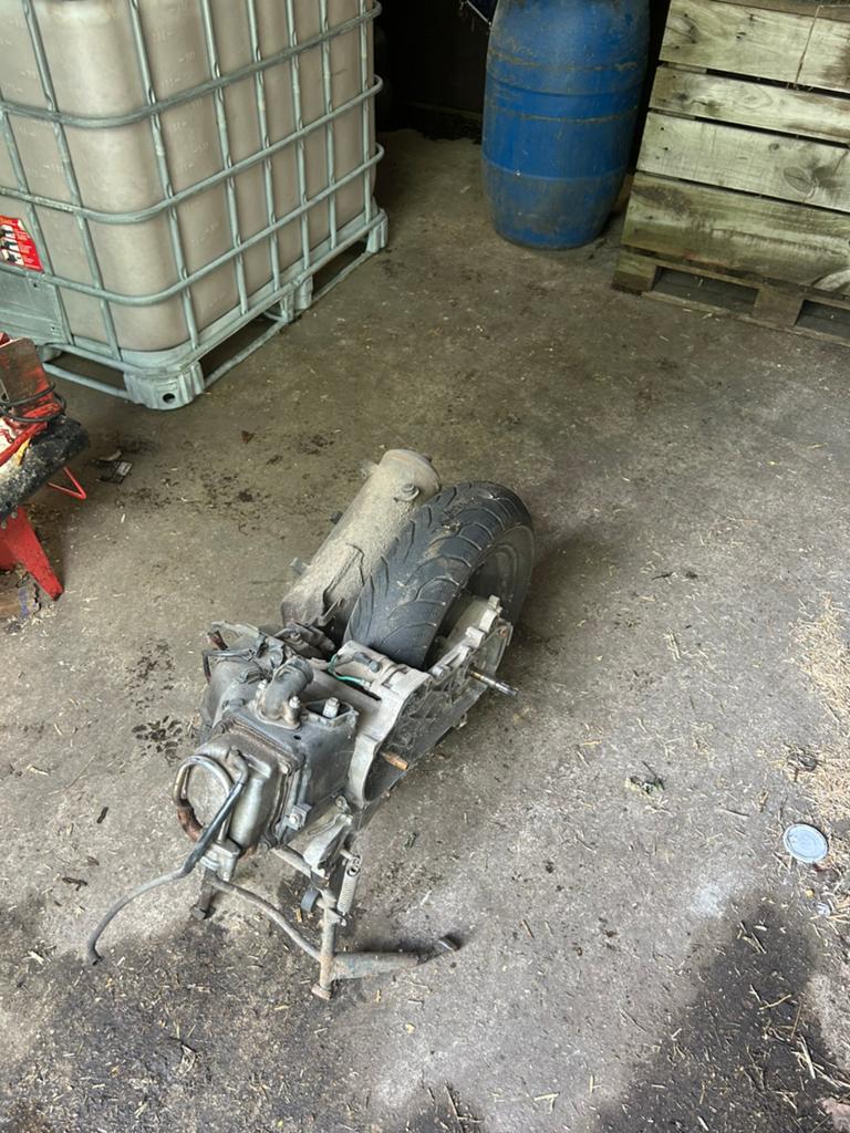 Gy6 kymco agility rs blok zonder carters, Ophalen