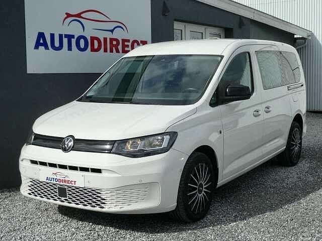 Volkswagen Caddy 2.0 TDi Maxi Double Cabine 5places *, Volkswagen, Wit, 100 pk, Bedrijf