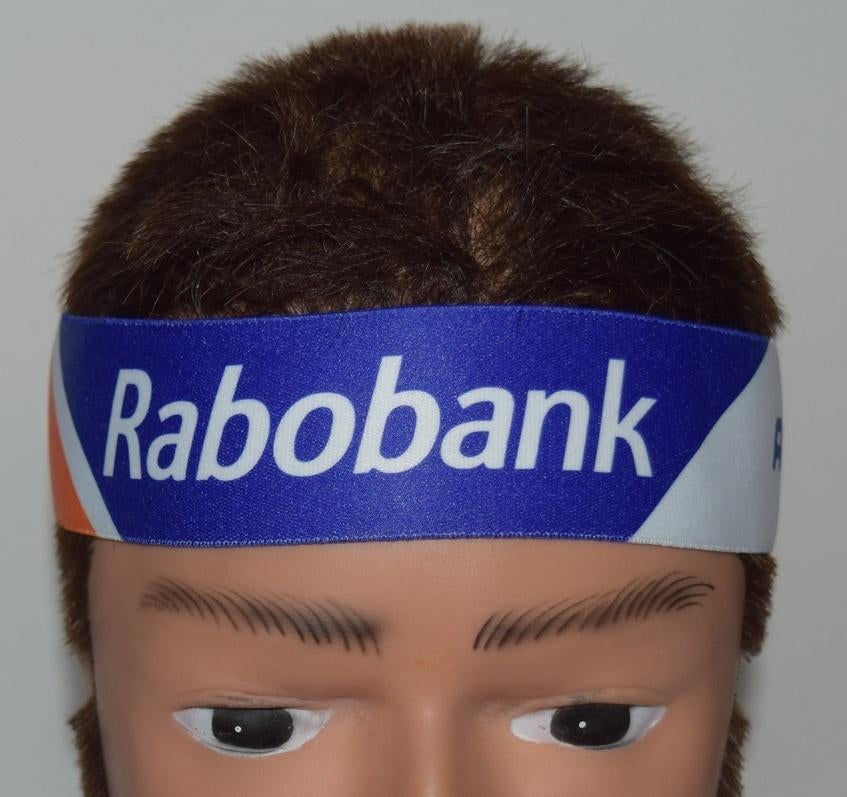 Rabobank / AGU / Haarband voor renners, Verzamelen, Verzenden, Nieuw, Pet of Muts