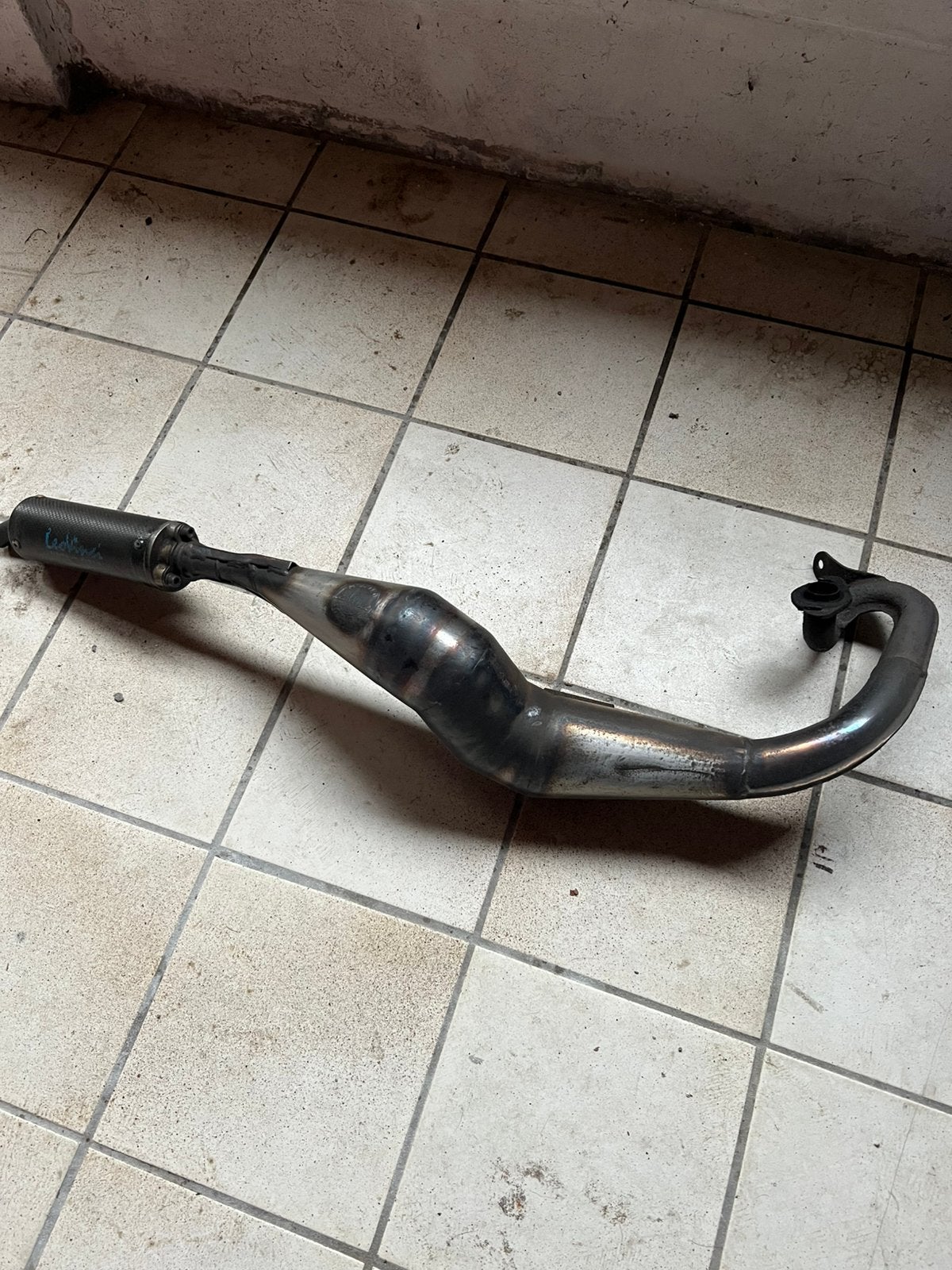 Honda Wallaroo leovinci handmade, Fietsen en Brommers, Brommeronderdelen | Algemeen, Ophalen, Zo goed als nieuw, Uitlaat