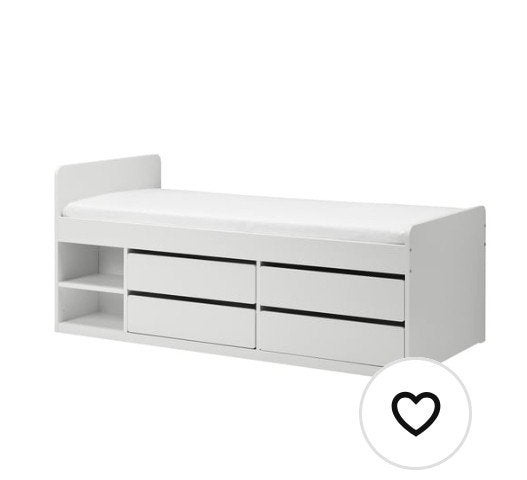 Bed met lades Ikea perfecte staat, Huis en Inrichting, Slaapkamer | Bedden, Ophalen