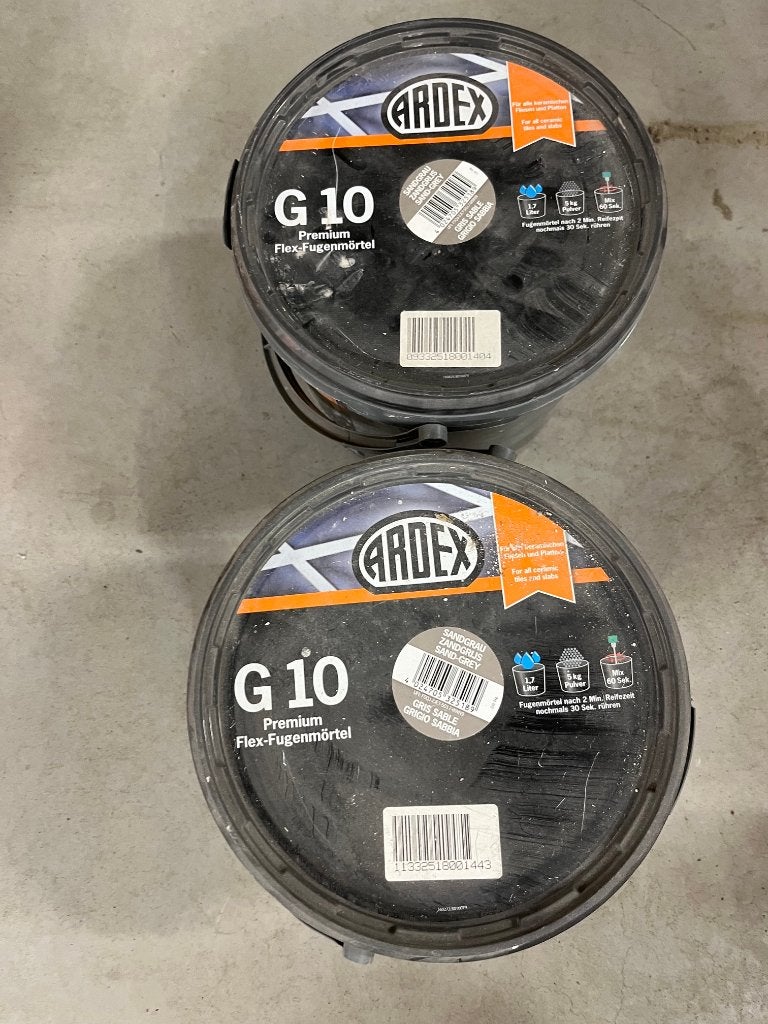 Ardex G10 flex-voegmortel emmer 5kg, Ophalen, Zo goed als nieuw