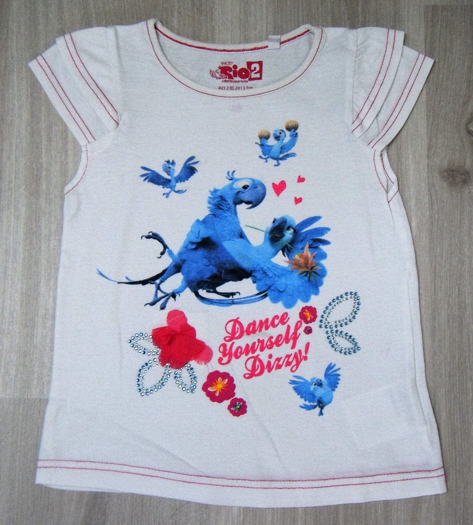 T-shirt C&A,maat 116, Kinderen en Baby's, C&A, Meisje, Ophalen of Verzenden, Zo goed als nieuw