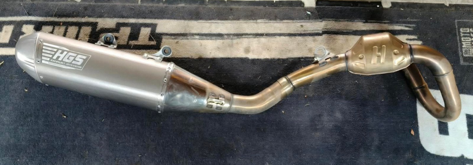 HGS uitlaat KTM sx350 4 tact, Motoren, Particulier