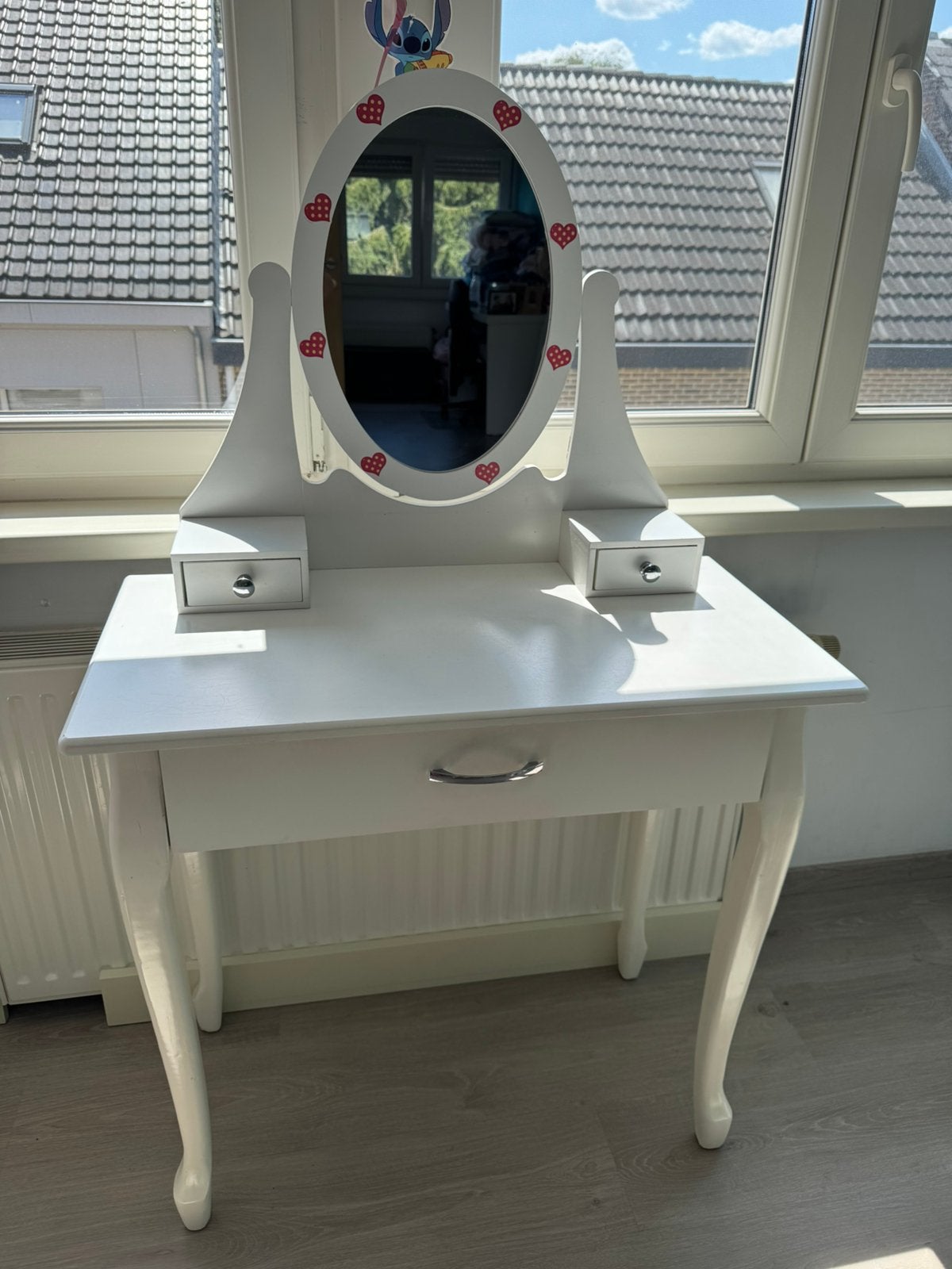 Spiegel/smink tafel, Ophalen, Gebruikt