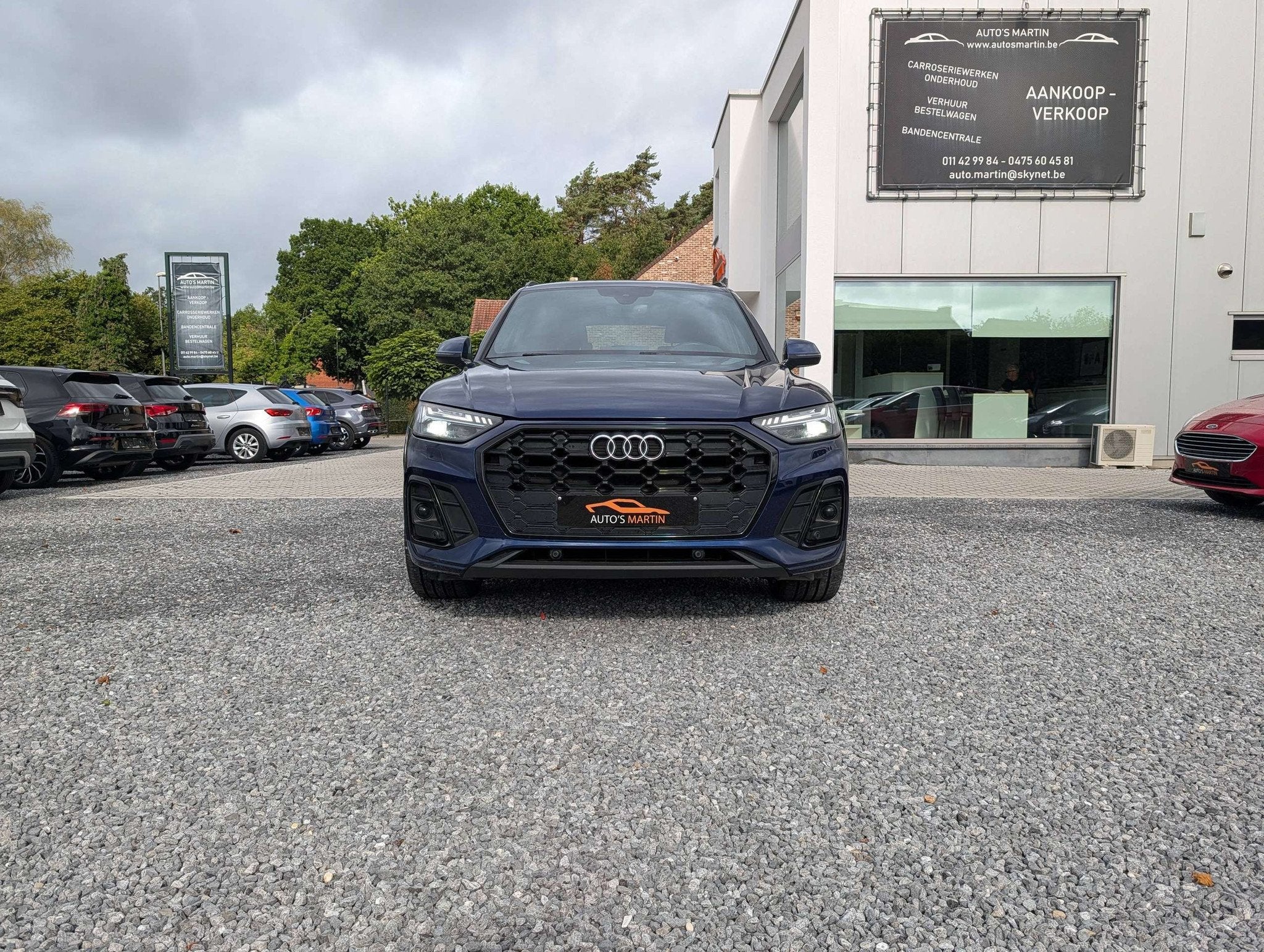 Audi Q5 30 TDi S LINE | BLACK PACK | PANO | NAVI/CARPLAY | C, Auto's, Audi, Gebruikt, 4 cilinders, Q5, Leder