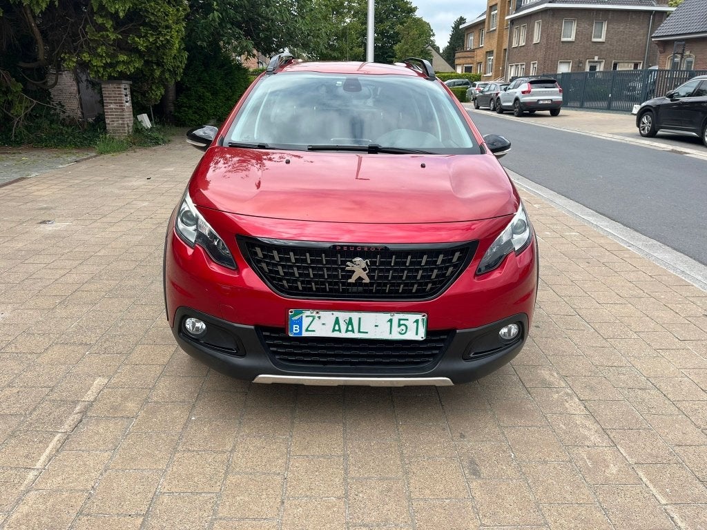 Peugeot 2008 1.2i GT Line S, Autos, Rouge, Euro 6, Entreprise, Electronic Stability Program (ESP)