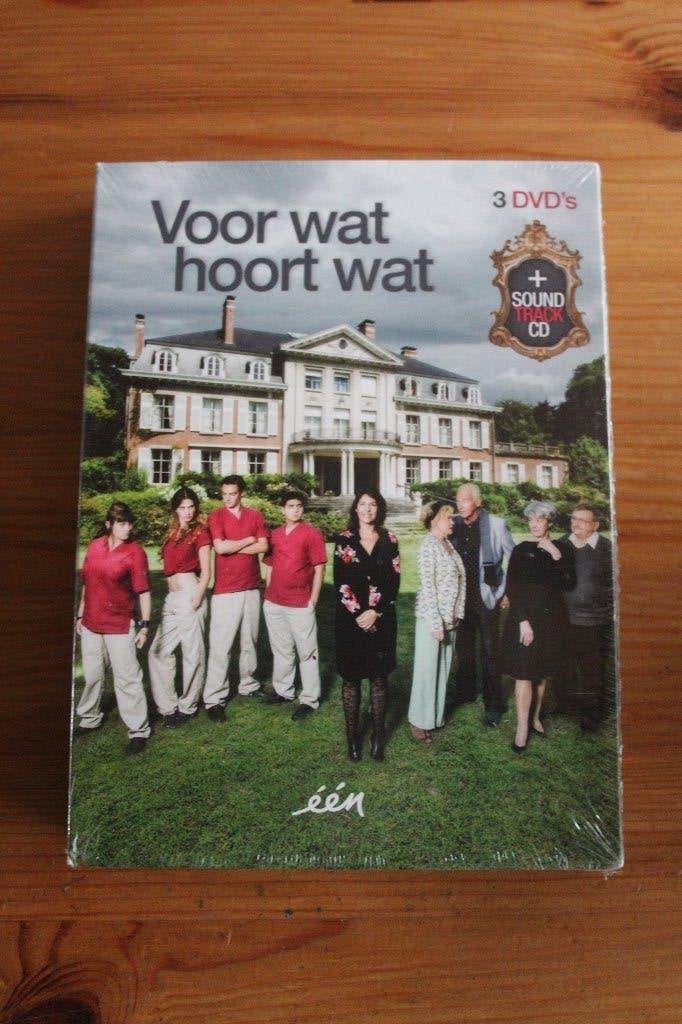Voor wat, hoort wat!     knap Vlaamse drama-serie!   nieuw!, Tous les âges, Drame, Neuf, dans son emballage, Enlèvement ou Envoi