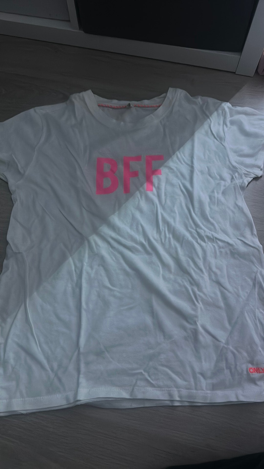 BFF t-shirt, Verzenden, Gedragen, Korte mouw