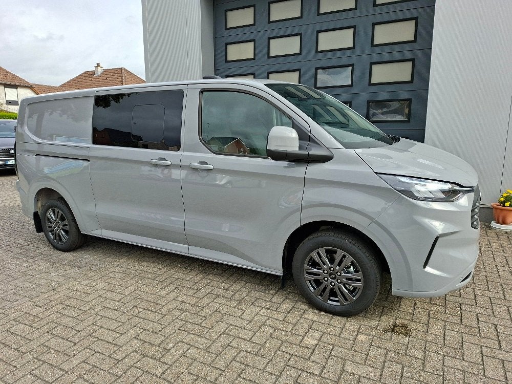 Ford Transit Custom 320L2 limited 170pk AUT 5pl ADAPT cruise, Auto's, Stof, 4 cilinders, Bedrijf, 6 deurs