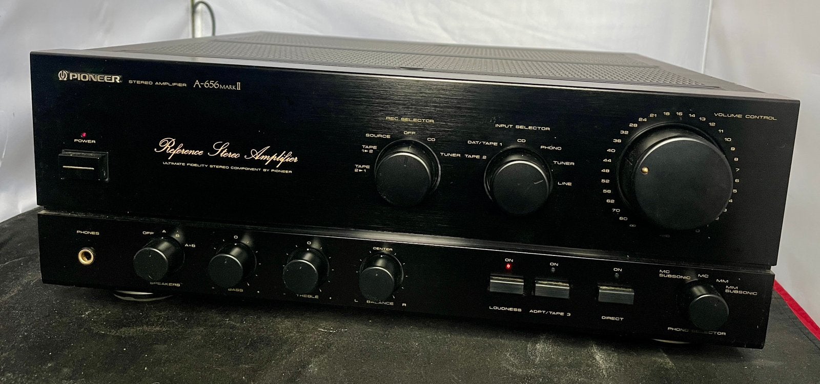 Pioneer A-656 MarkII Reference Stereo Amplifier - Top!!, Ophalen, Zo goed als nieuw, Stereo, Pioneer