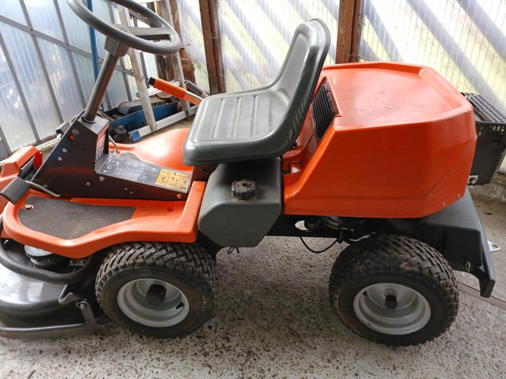 Husqvarna rider 13. Bioclip, Ophalen