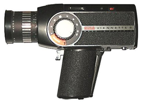 Vintage Eumig Viennette Super 8 Filmcamera Austrozoom 9-27mm, Ophalen of Verzenden, 8mm, Camera