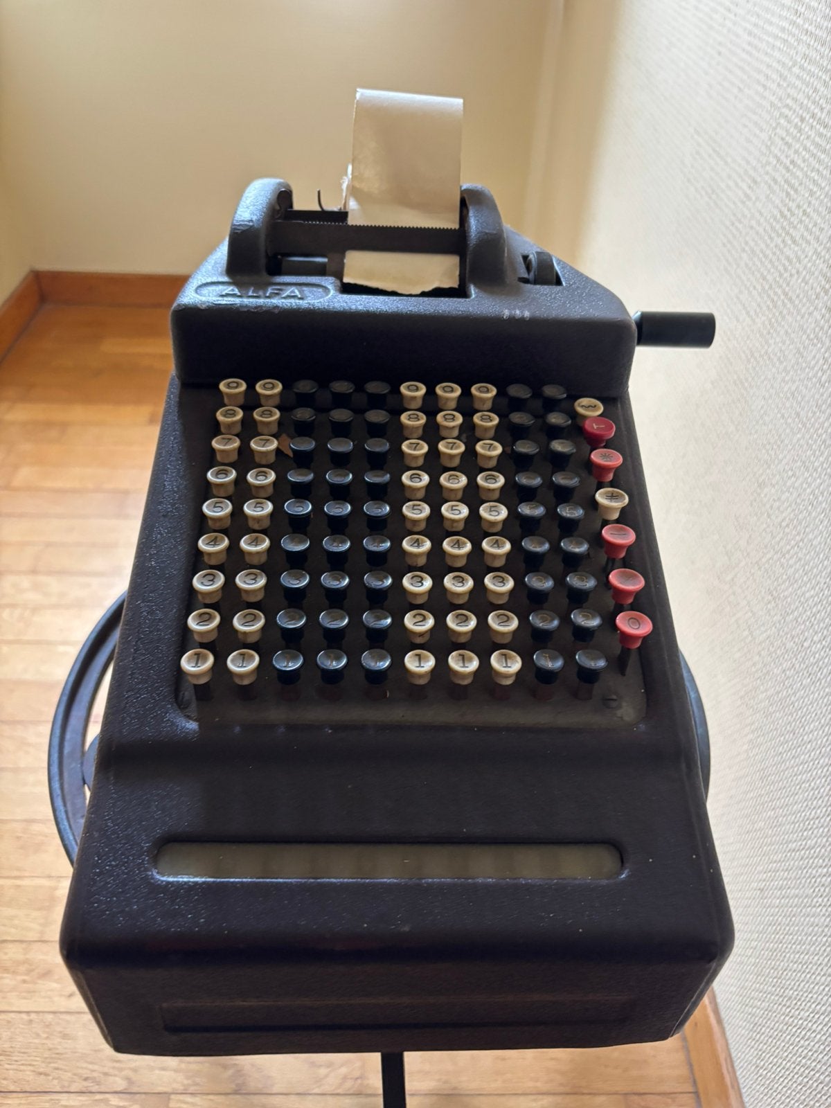 Alfa rekenmachine, Antiek en Kunst, Ophalen