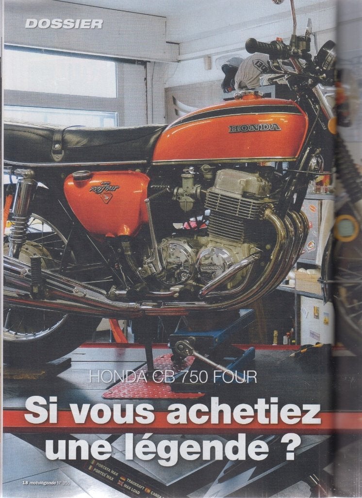 Moto Honda CB 750 Four collection, Verzenden, Gelezen