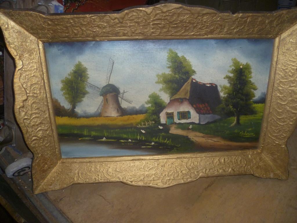 OUDE SCHILDERIJ OP DOEK, Enlèvement