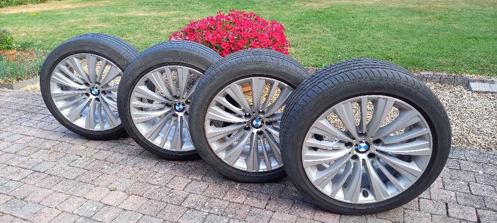 Roues BMW 5 GT ou autres série 5, Autos : Pièces & Accessoires, Pneus & Jantes, Pneus et Jantes, Pneus été, 19 pouces, 245 mm