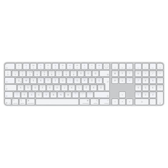 Apple Magic Keyboard + Touch ID +  numpadtoetsenbord AZERTY, Touch ID, Gebruikt, Azerty, Ophalen of Verzenden