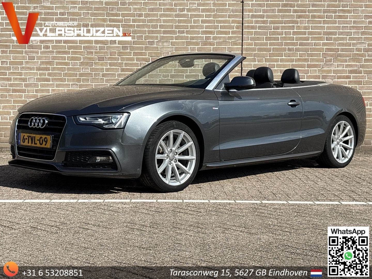 Audi A5 Cabriolet 1.8 TFSI Sport Edition | Leder | Climate |, Autos, Audi, Argent ou Gris, Achat, Entreprise, Cabriolet