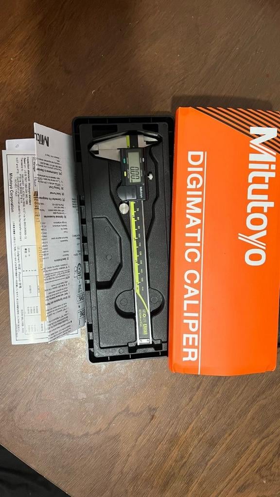 Pieds à coulisse Mitutoyo : 150, 200 et 300mm, Envoi, Comme neuf