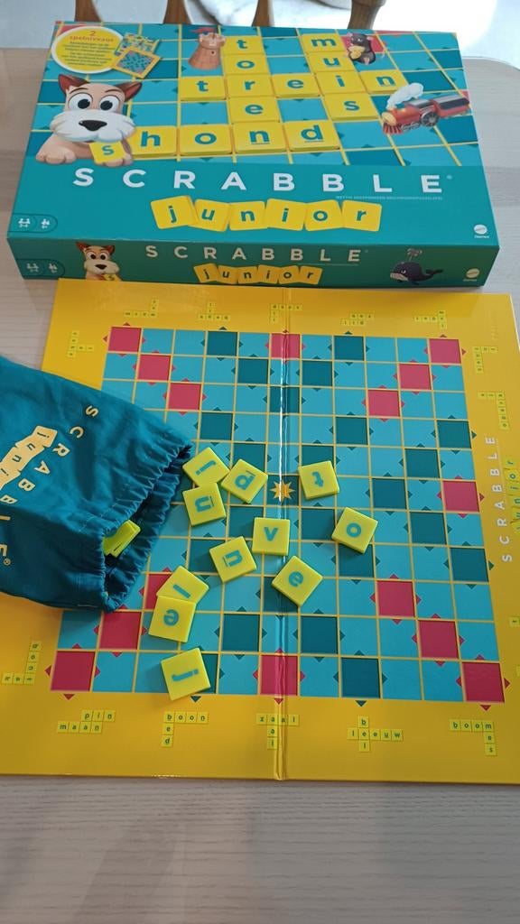 Scrabble junior, Ophalen